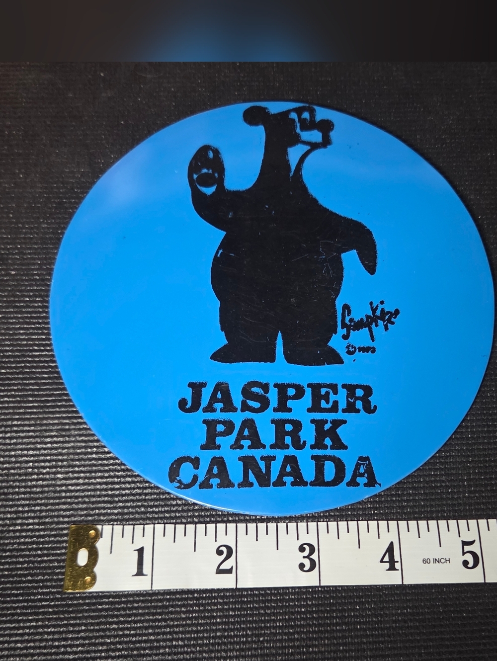 5 Inch 1973 Jasper Park Canada Pin Made In Japan